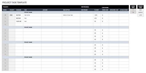 Task Manager Template For Your Needs