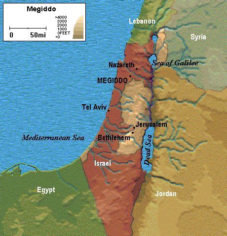 Map__Megiddo__T72.gif (460×480) | Bible mapping, Bible study help, Map