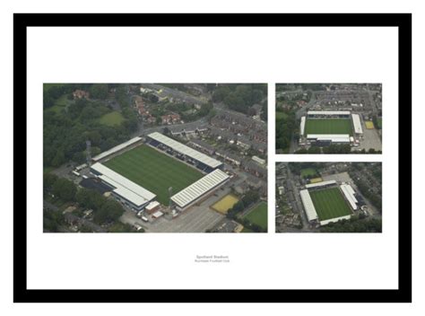 Rochdale FC Spotland Stadium Aerial Views Photo Memorabilia - Etsy