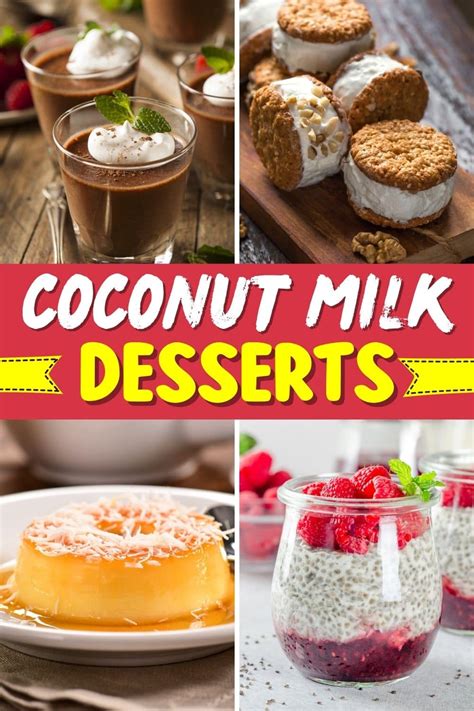 17 Best Coconut Milk Desserts We Adore - Insanely Good