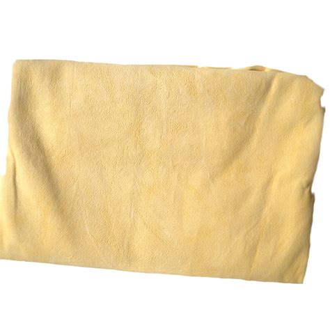 Five Sizes Natural Genuine Leather Chamois Drying Cloth Absorbent Car Cleaning Cloth Wipes ...