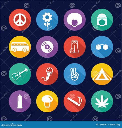 Hippie App Icons Hippie Icon. Filled Hippie Icon For Website Design And Mobile, App - RedFly Icons