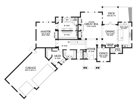 Open Ranch Floor Plans With Basement – Flooring Ideas