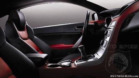 Hyundai Genesis Coupe interior images - AutoSpies Auto News