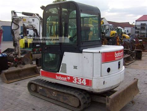 Bobcat 334 1999 Mini/Kompact-digger Construction Equipment Photo and Specs