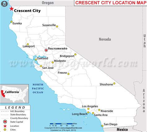 Where is Crescent City, California