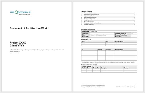 Statement of Work Templates - 13 Free Sample Templates - My Word Templates