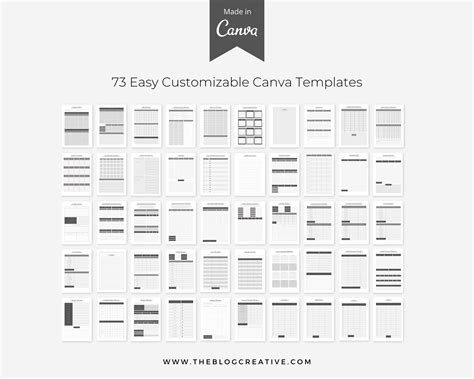 Budget Planner Canva Template - The Blog Creative