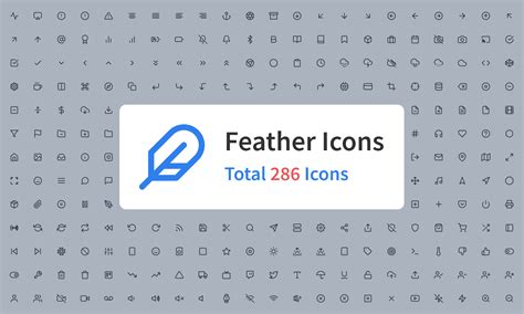 Icon Design System - Feather Icons | Figma Community