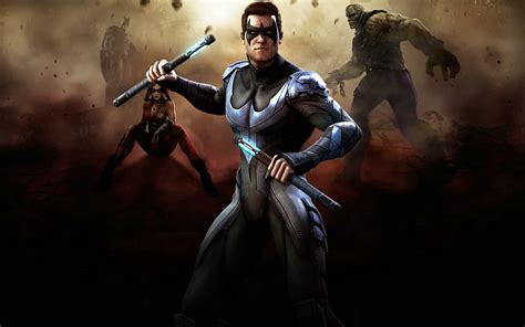 Injustice Gods Among Us Nightwing Artwork