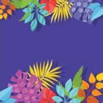 90 Nature-Themed Vector Graphics Bundle / Beautiful Tropical Beach Background | GraphicMama