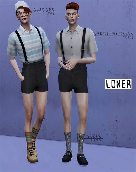 Sims 4 Overalls Male