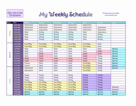 Task Scheduler Template Printable Schedule Template - Riset