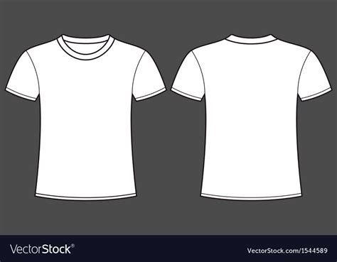 Blank Tshirt Template Vector Front And Back CCB | T shirt design template, Shirt template, Free ...