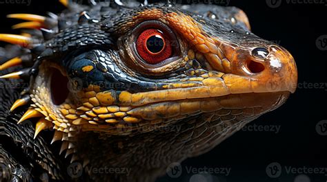 Close-up photo of a Skink looking in their habitat. Generative AI 29261017 Stock Photo at Vecteezy