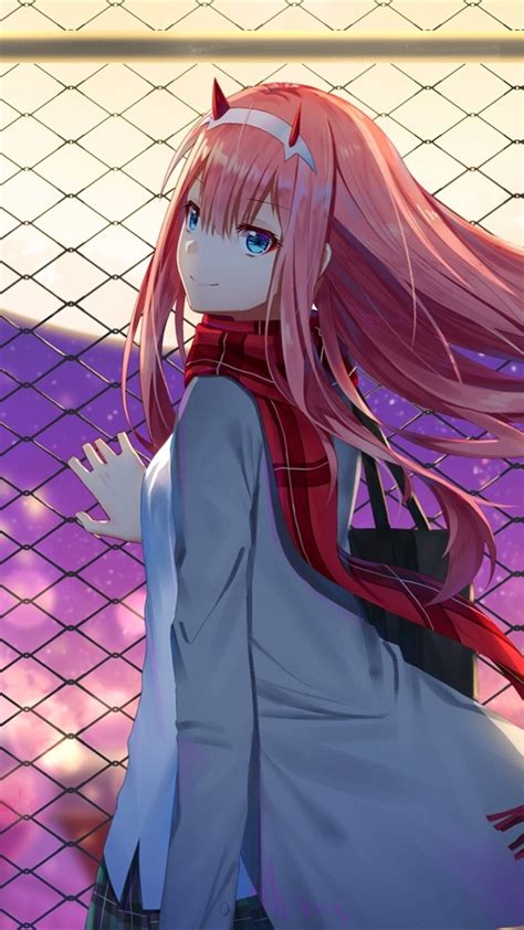 2160x3840 Zero Two Darling In The Franxx Sony Xperia X,XZ,Z5 Premium HD 4k Wallpapers, Images ...