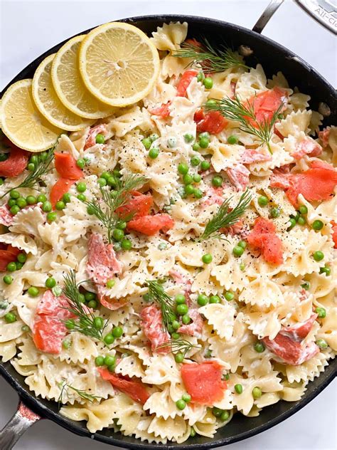 Recipe Smoked Salmon Pasta Creme Fraiche | Bryont Blog