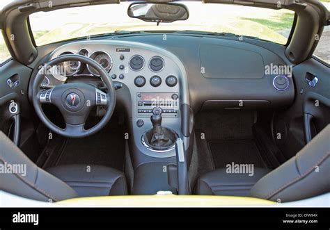 Interior 2007 Pontiac Solstice GXP Stock Photo - Alamy