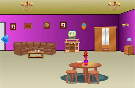 Modern Purple House Escape - Escape Games - New Escape Games Every Day