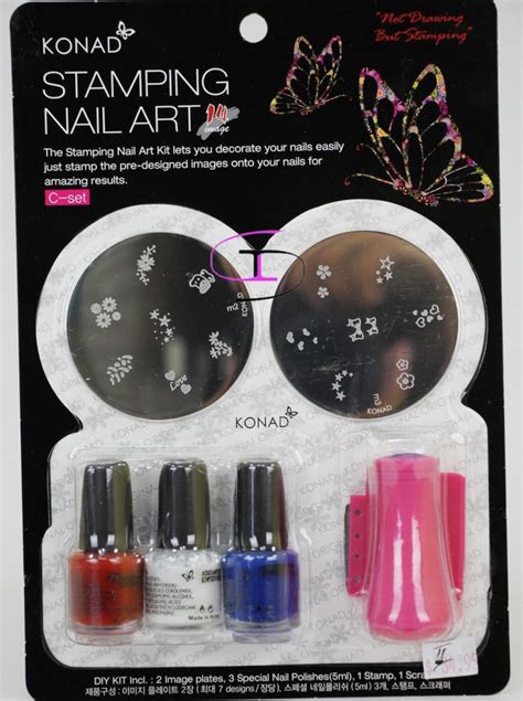 Konad Stamping Nail Art Kit - Set C Price in India - Buy Konad Stamping Nail Art Kit - Set C ...