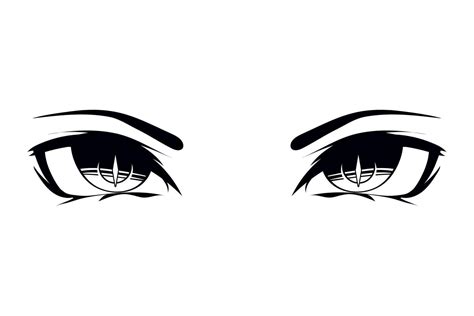 anime female eyes 10818056 Vector Art at Vecteezy