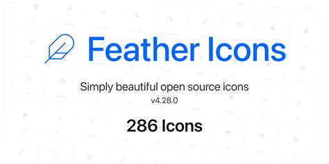 Feather Icons - Free | Figma Community