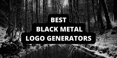 6 Best Black Metal Logo Generators (Free & Premium)