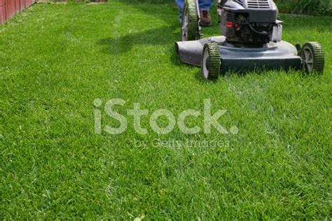 Yard Care - Mowing The Grass Stock Photo | Royalty-Free | FreeImages