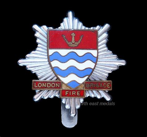 London Fire Brigade Cap Badge – British Badges and Medals