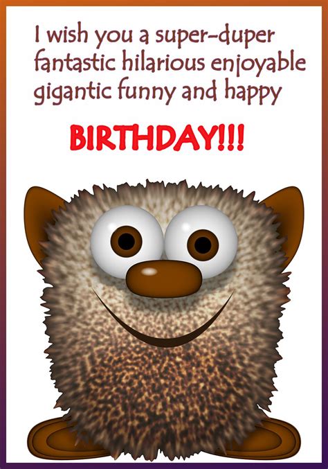 Funny Printable Birthday Cards | Funny printable birthday cards, Funny birthday cards, Birthday ...