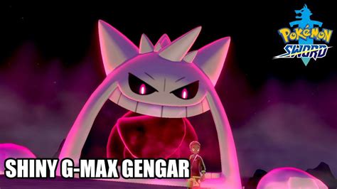 [ベスト] shiny pokemon sword gigantamax gengar 952634