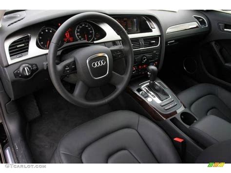 Black Interior 2009 Audi A4 3.2 quattro Sedan Photo #44587894 | GTCarLot.com