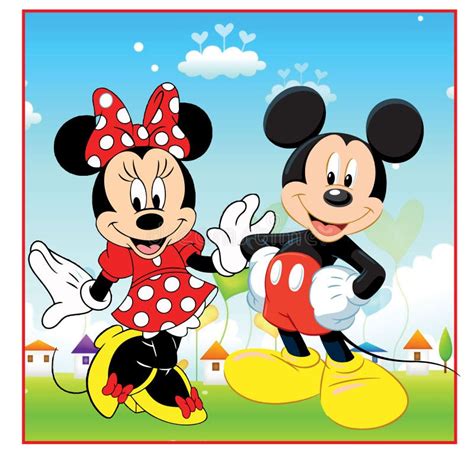 Mickey and minnie mouse editorial stock photo. Illustration of mickey - 164632863