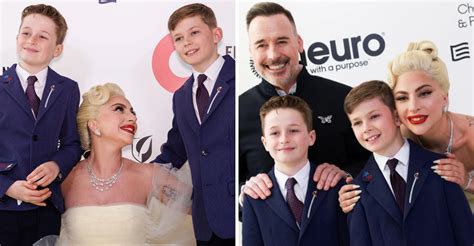 Elton John’s adorable sons pose with Lady Gaga in rare photo - VT