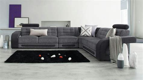 Casanova Fabric Corner Lounge Option B - Lounge Life