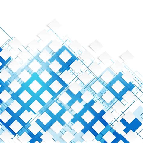 Vector blue squares. Abstract background. — Stock Vector © ikatod #83686772