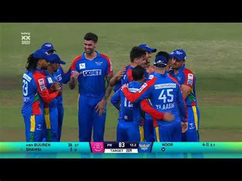 Super Giants v Paarl Royals | Match Highlights | SA20 Cricket League Group Stage | SuperSport