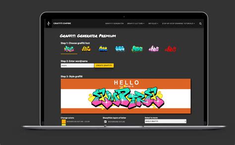 Graffiti generator | Online graffiti generator - Graffiti Empire