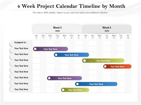 Powerpoint Calendar Timeline Template