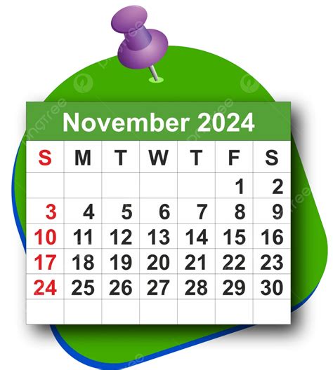 November 2024 Calendar Design Free Download - Rosy Waneta