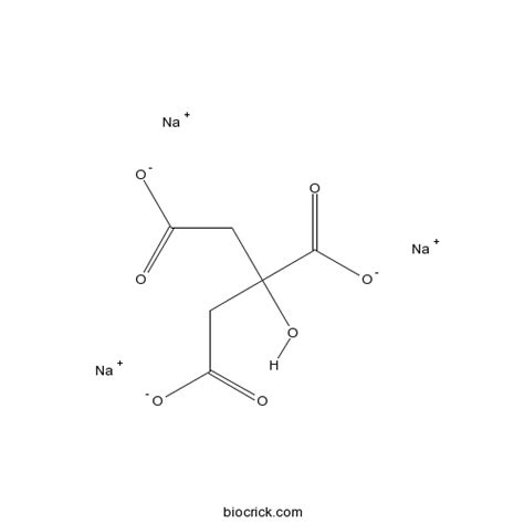 Sodium citrate | CAS:68-04-2 | High Purity | Manufacturer BioCrick