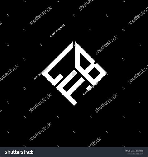 Lfb Letter Logo Design On Black Stock Vector (Royalty Free) 2235039561 | Shutterstock