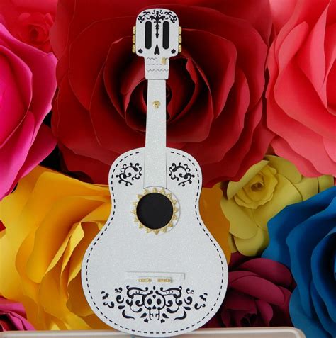 Printable Coco Guitar Template | ubicaciondepersonas.cdmx.gob.mx