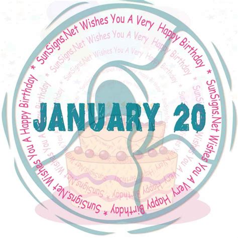 January 20 Zodiac Is A Cusp Capricorn and Aquarius, Birthdays And Horoscope - SunSigns.Net