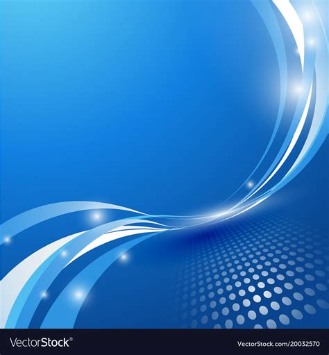 Abstract bright blue background Royalty Free Vector Image