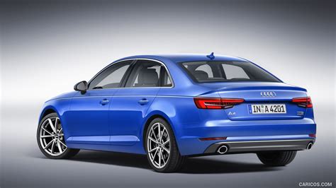 Audi A4 | 2016MY 2.0 TFSI quattro (Ara Blue with Crystal Effect) | Rear