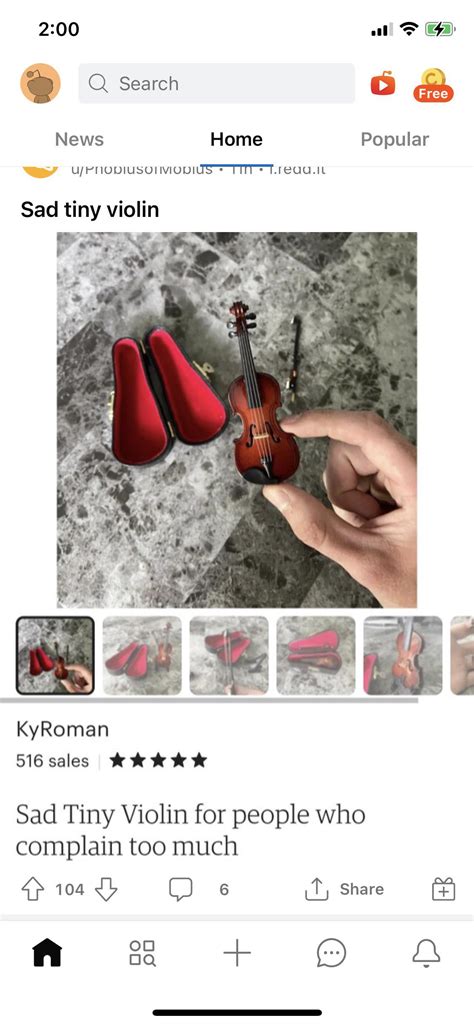 Tiny Violin Meme