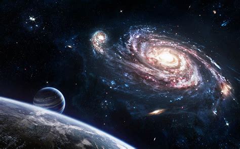 Space galaxy art wallpaper | 1920x1200 | #34640