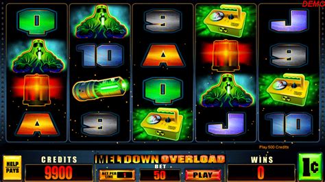 Meltdown Overload, Video Slot Machine by Multimedia Games, Inc. (2011)