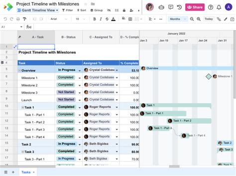 Project Milestones Template Spreadsheet Template – NBKomputer